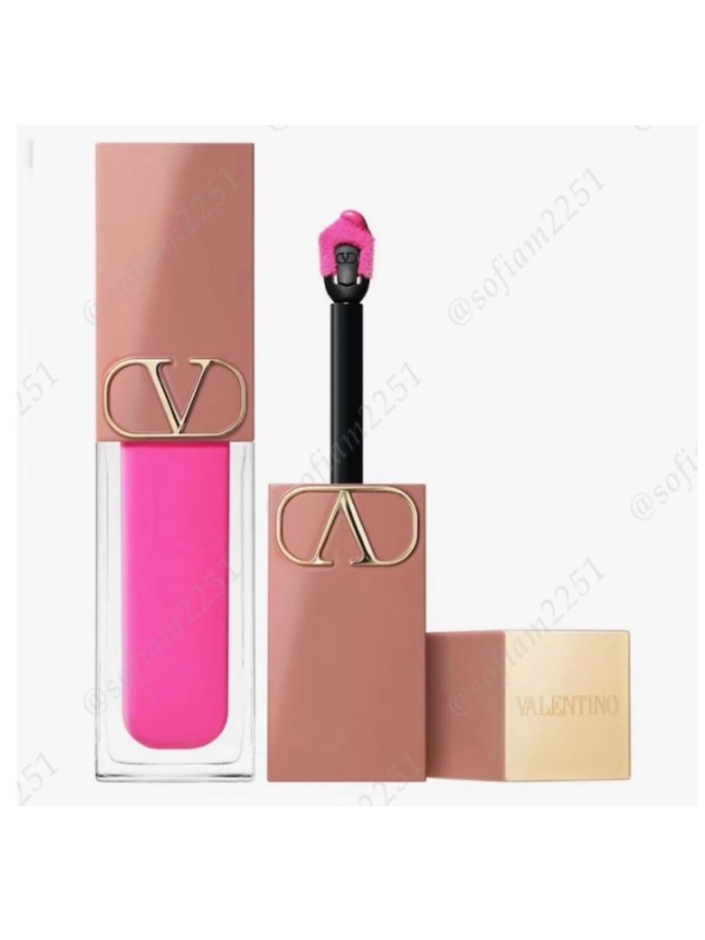 💖NEW!💖Valentino Liquirosso Liquid Lipstick in Punk Is Pink BNIB!